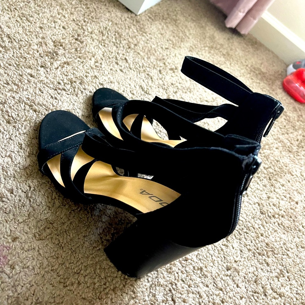 COPY - Black Platform Heels